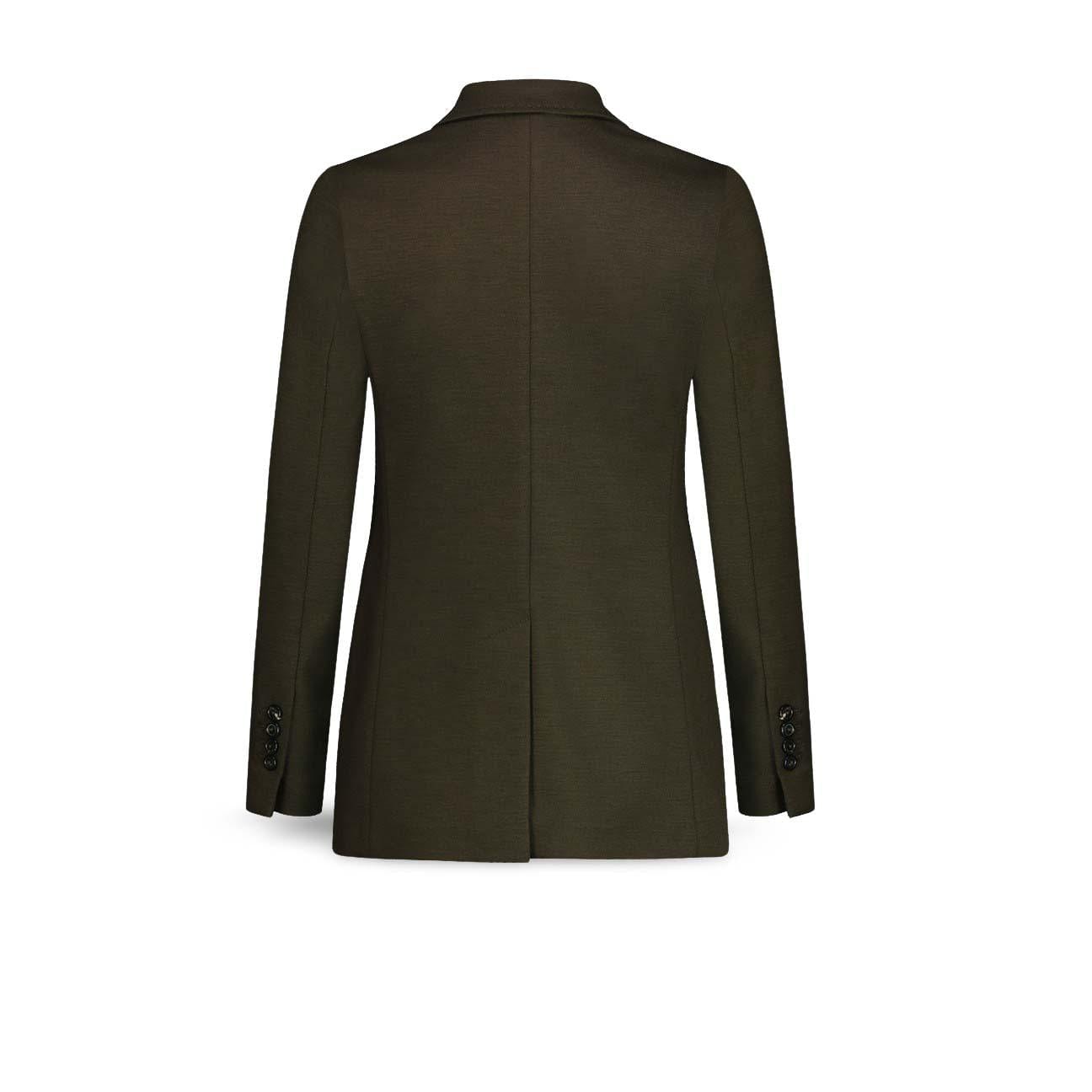 CIRCOLO1901 Giacca donna in Jersey di lana Verde Militare