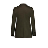 CIRCOLO1901 Giacca donna in Jersey di lana Verde Militare