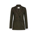 CIRCOLO1901 Giacca donna in Jersey di lana Verde Militare