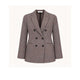 CIRCOLO1901 Giacca donna in lana e seta spinata Multicolor