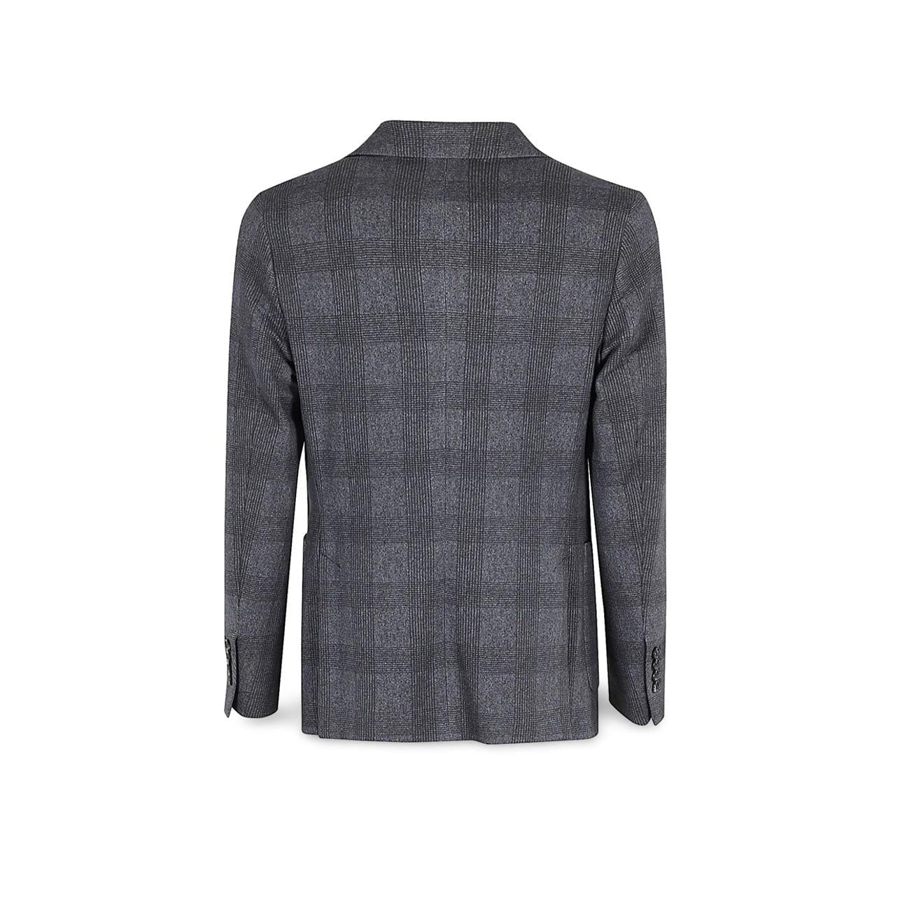 CIRCOLO1901 Giacca uomo in lana a quadri Blue