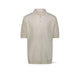 FILIPPO DE LAURENTIIS Polo uomo in cotone crepe Latte