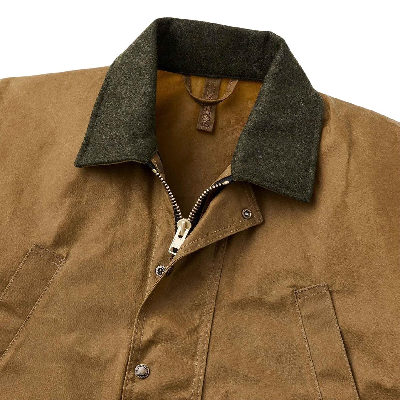 FILSON Giacca Tin Cloth oil Field Jacket Tan