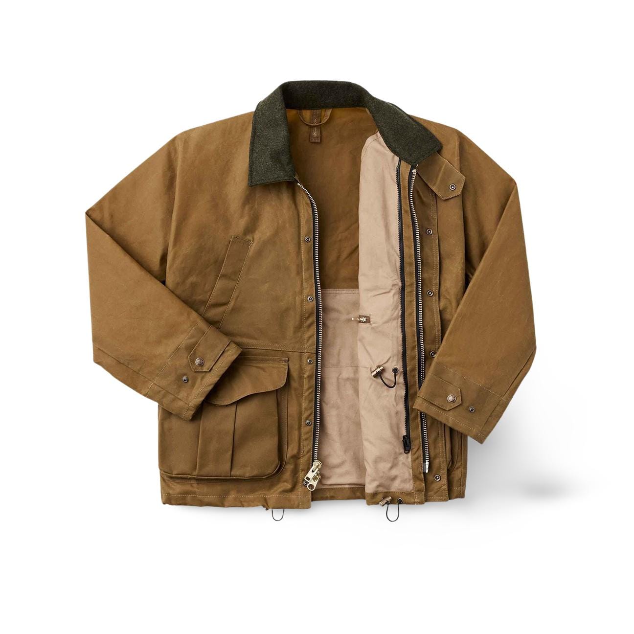 FILSON Giacca Tin Cloth oil Field Jacket Tan