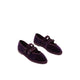 FLABELUS Ballerina in velluto Claire Aubergine