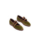 FLABELUS Ballerina in velluto Claire Mustard