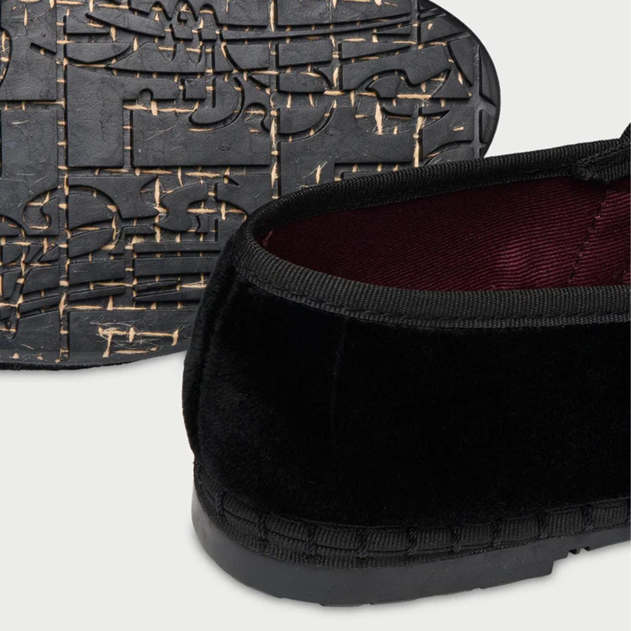 FLABELUS Ballerina in velluto Claire Nero
