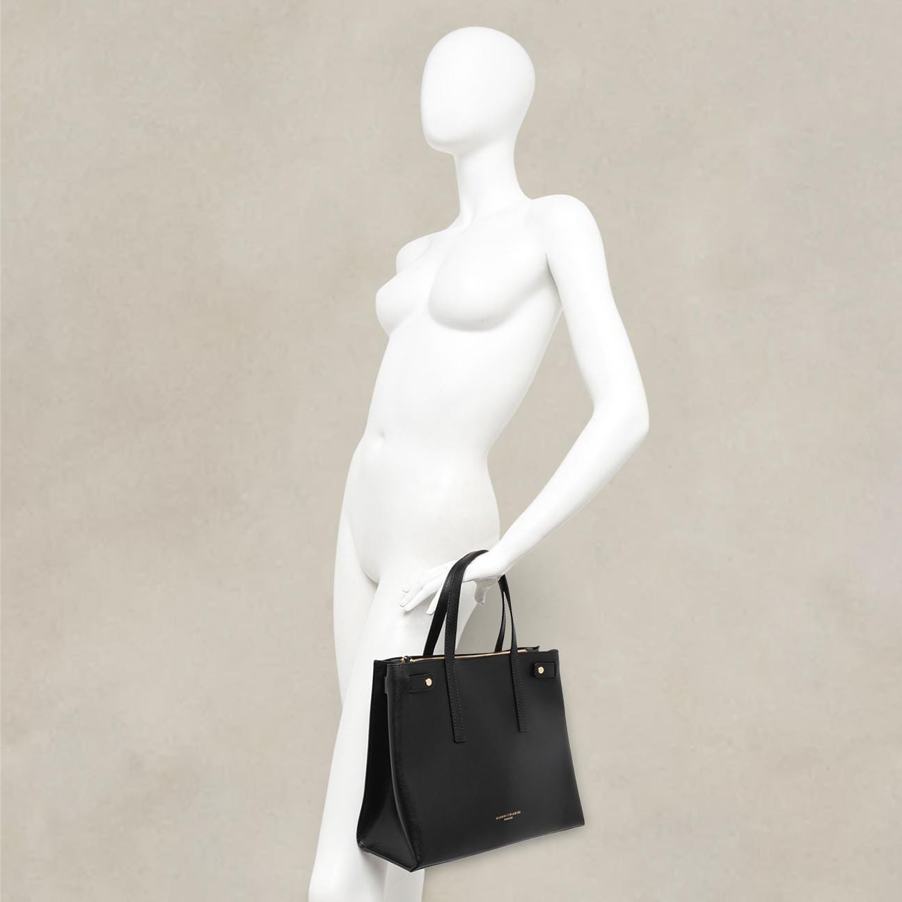GIANNI CHIARINI Borsa Altea in pelle Nero