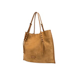GIANNI CHIARINI Borsa donna Dory Large in pelle scamosciata Beige