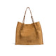 GIANNI CHIARINI Borsa donna Dory Large in pelle scamosciata Beige