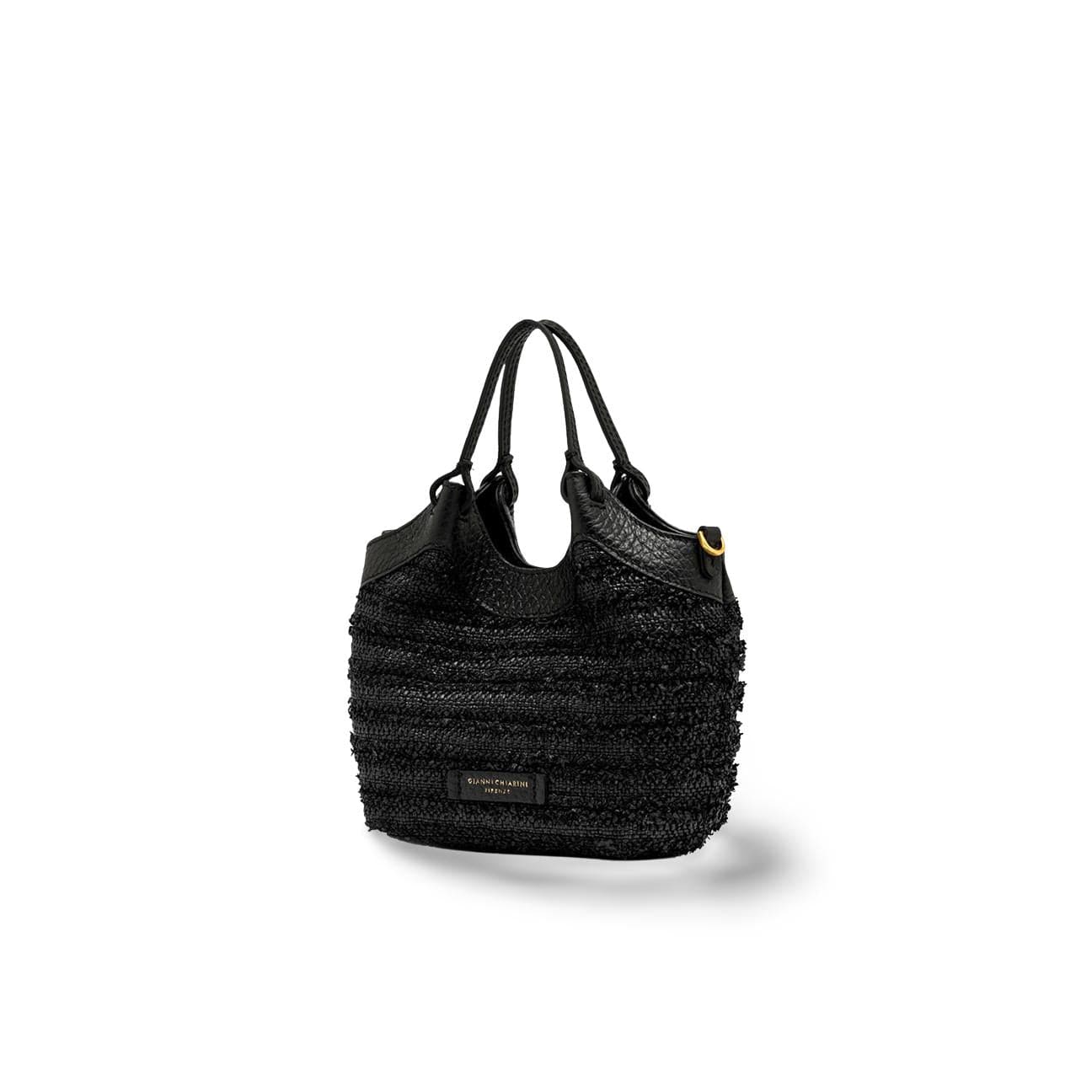 GIANNI CHIARINI Borsa donna Dua Frou Nero