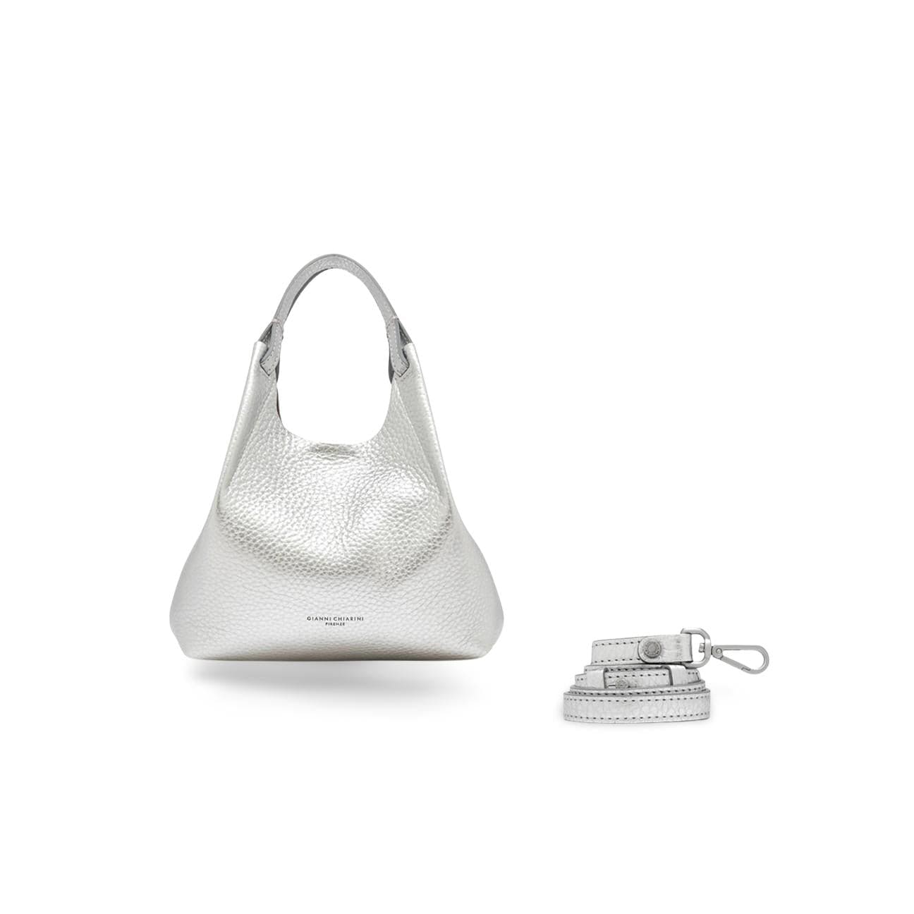 GIANNI CHIARINI Borsa donna Dua media Silver