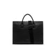 GIANNI CHIARINI Borsa uomo in pelle martellata Nero
