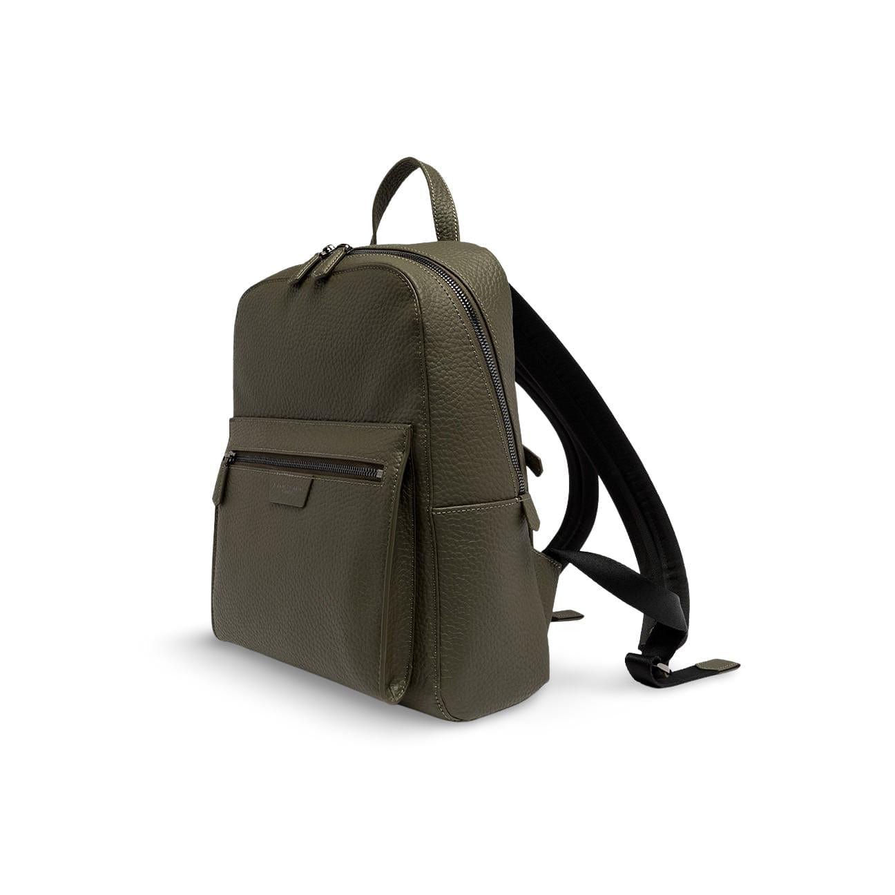 GIANNI CHIARINI Zaino uomo in pelle Oliva