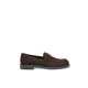 GUGLIEMO ROTTA Mocassini donna Penny Loafers in suede Marrone