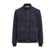 H.C.R. Giubbotto uomo in suede Blue