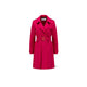 HARRIS WHARF LONDON Cappotto midi doppiopetto Fuxia
