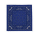 HOLLIDAY & BROWN Bandana in pura lana Blue China