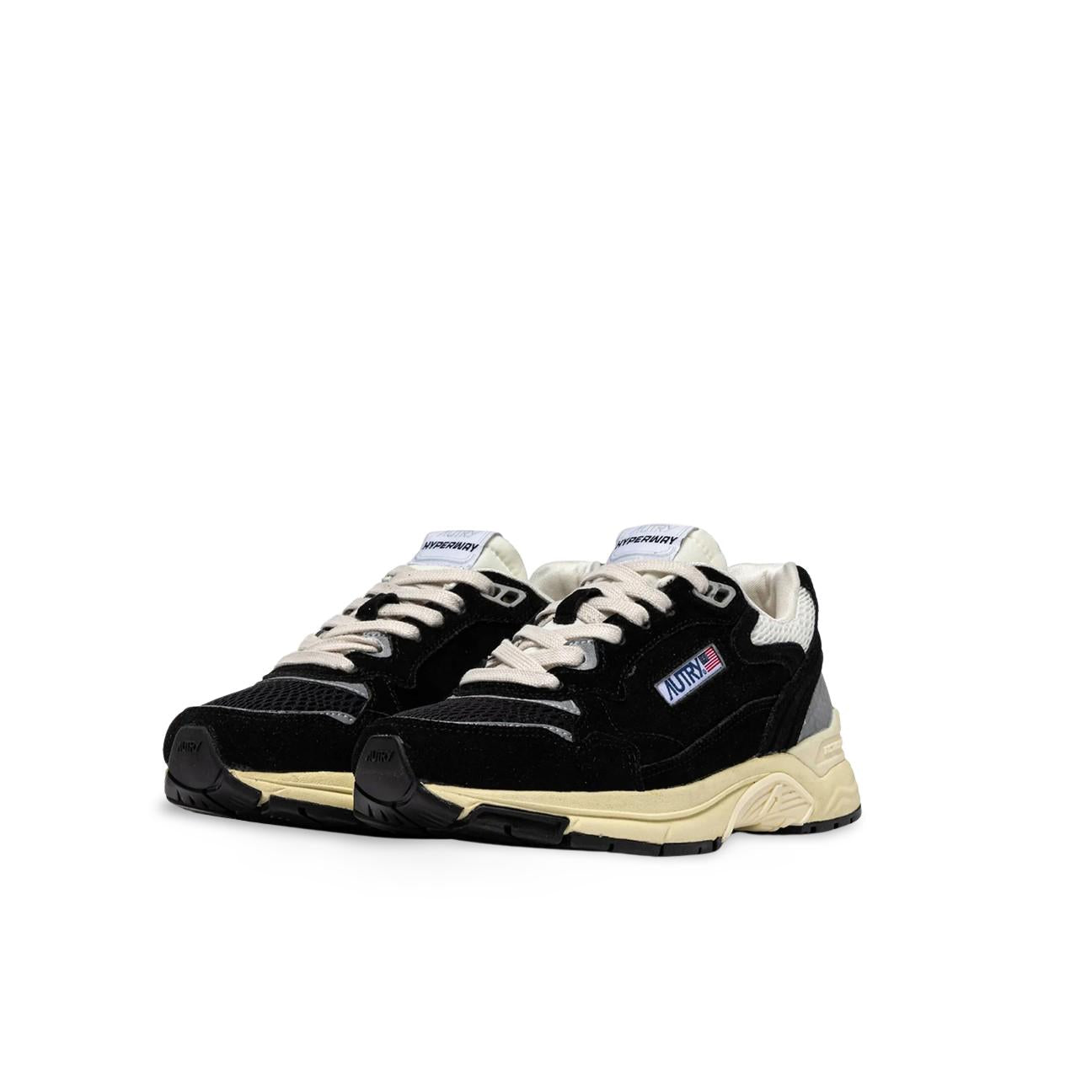 Sneakers uomo Hyperway in suede Nero HYLM UM07 AUTRY