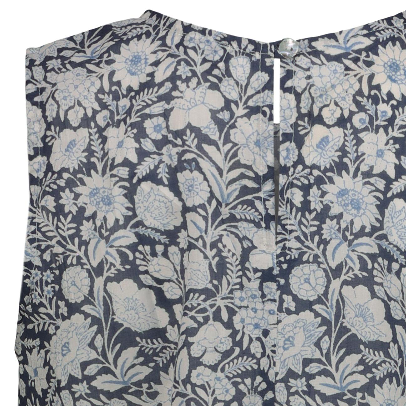 Top donna Senza Maniche in Cotone Azzurro MOMO TOP 2429 MILK