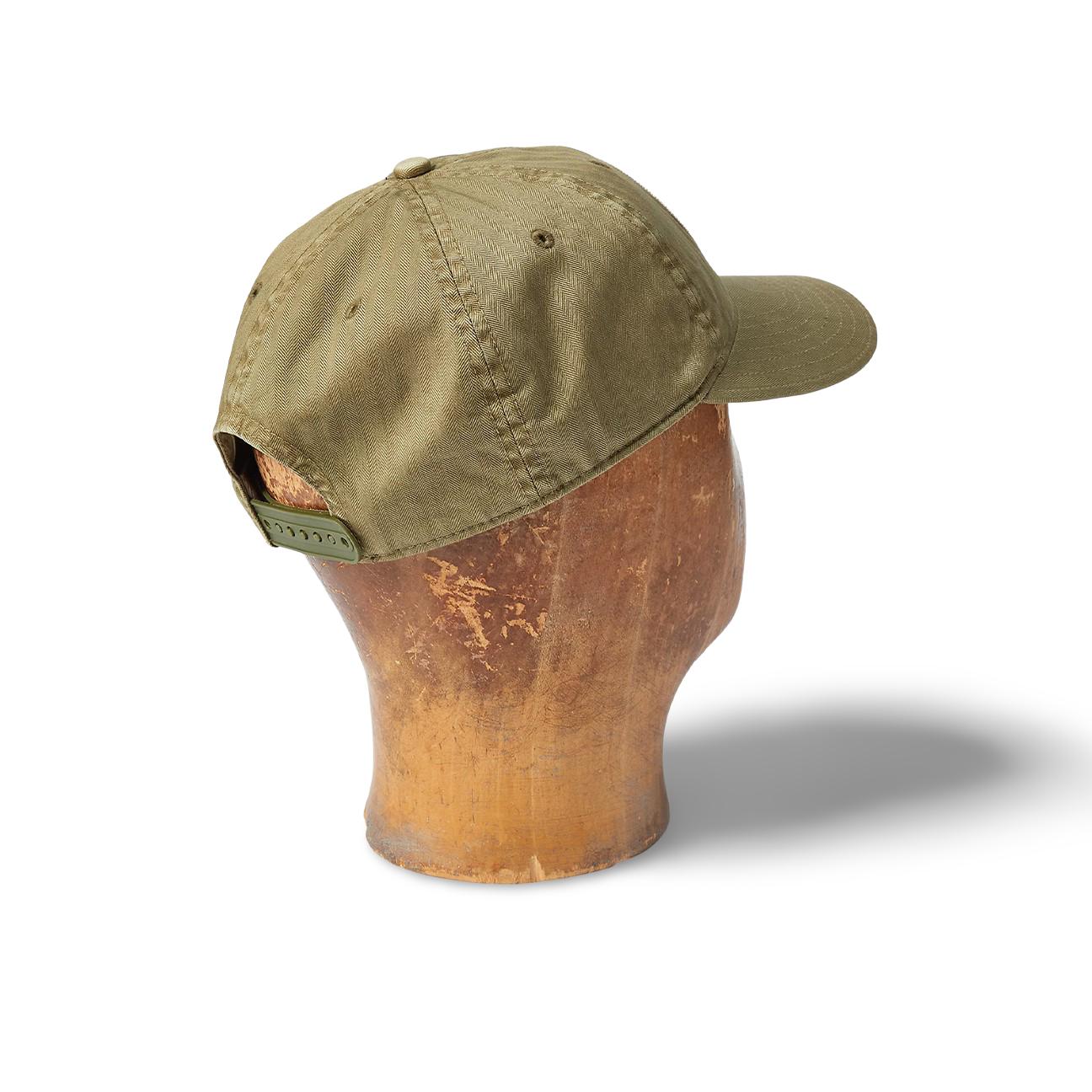 Cappello in twill tinto in capo Verde 782732202001 BREWSTER GREEN RRL