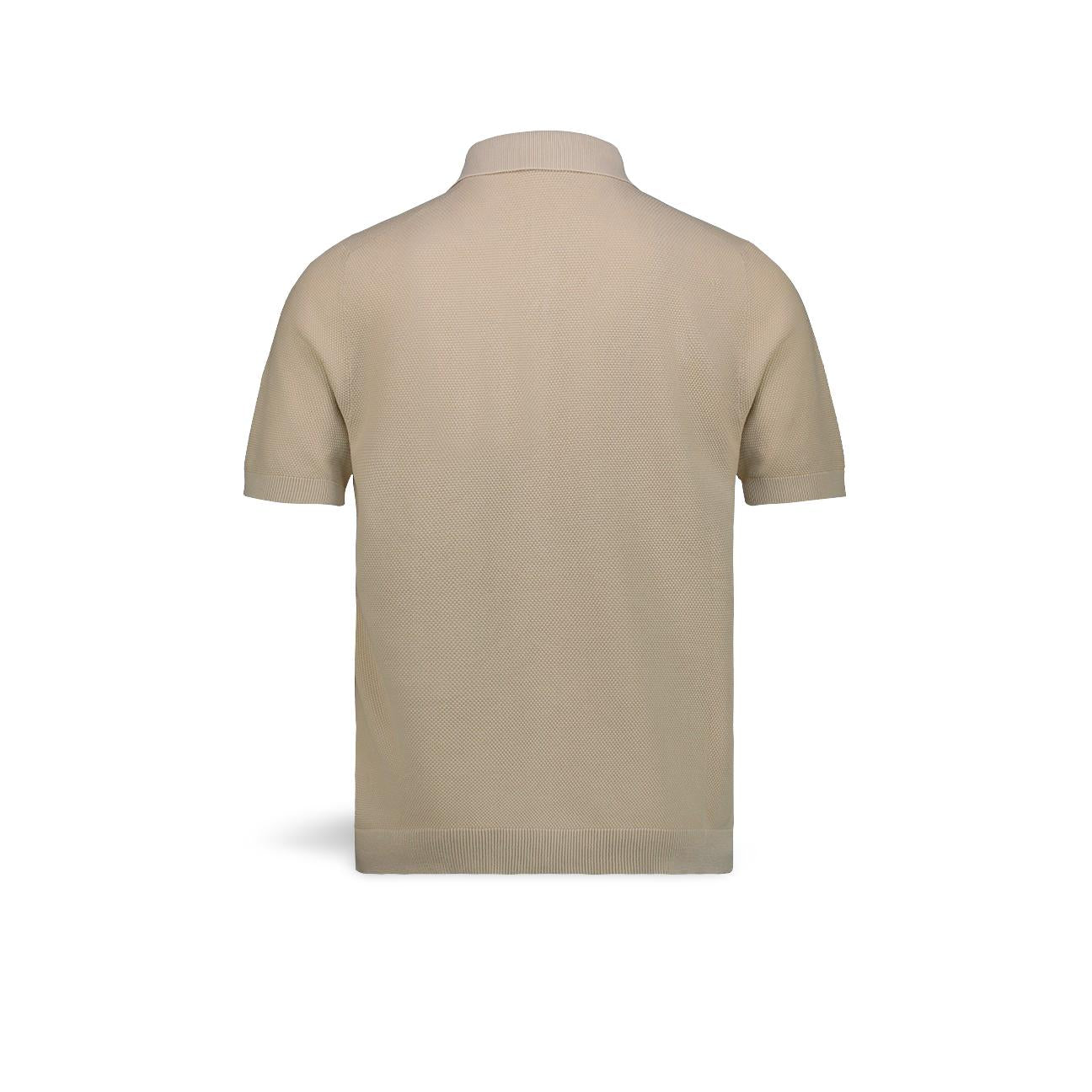 Polo uomo in cotone Avorio CN4890 1132 COCONUT CIRCOLO1901