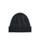 Berretto in lana con Pony Antracite 710886137 004 DARK GRANITE POLO RALPH LAUREN