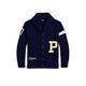 Cardigan con collo sciallato Blue 211941591 001 NAVY IVORY POLO RALPH LAUREN