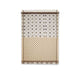 Scialle in seta stampata Multicolor Beige e Marrone ALOE 135X195 517317 PIERRE LOUIS MASCIA