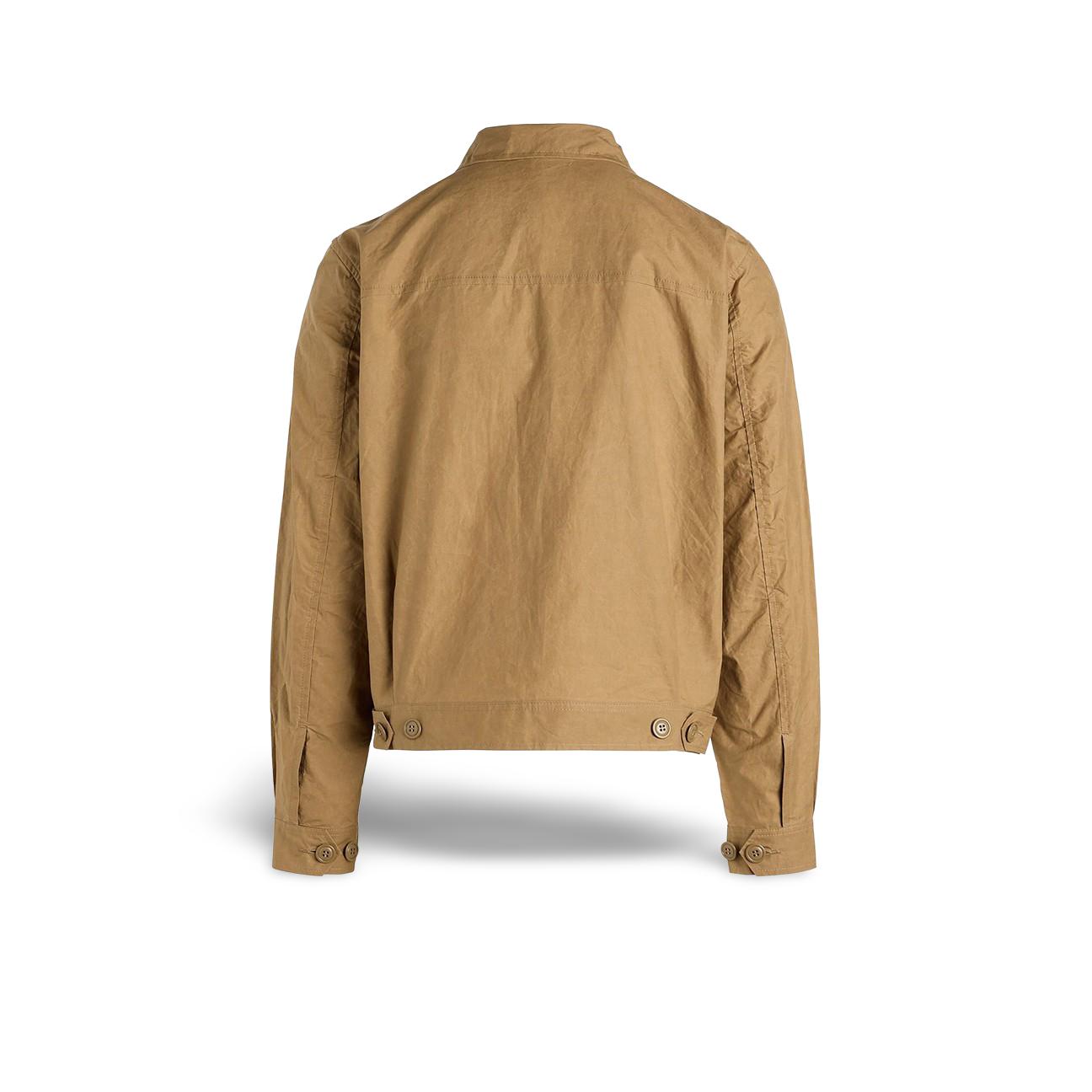 Bomber uomo in cotone idrorepellente 6024 QP Tan 6024 QP DARK TAN MANIFATTURA CECCARELLI