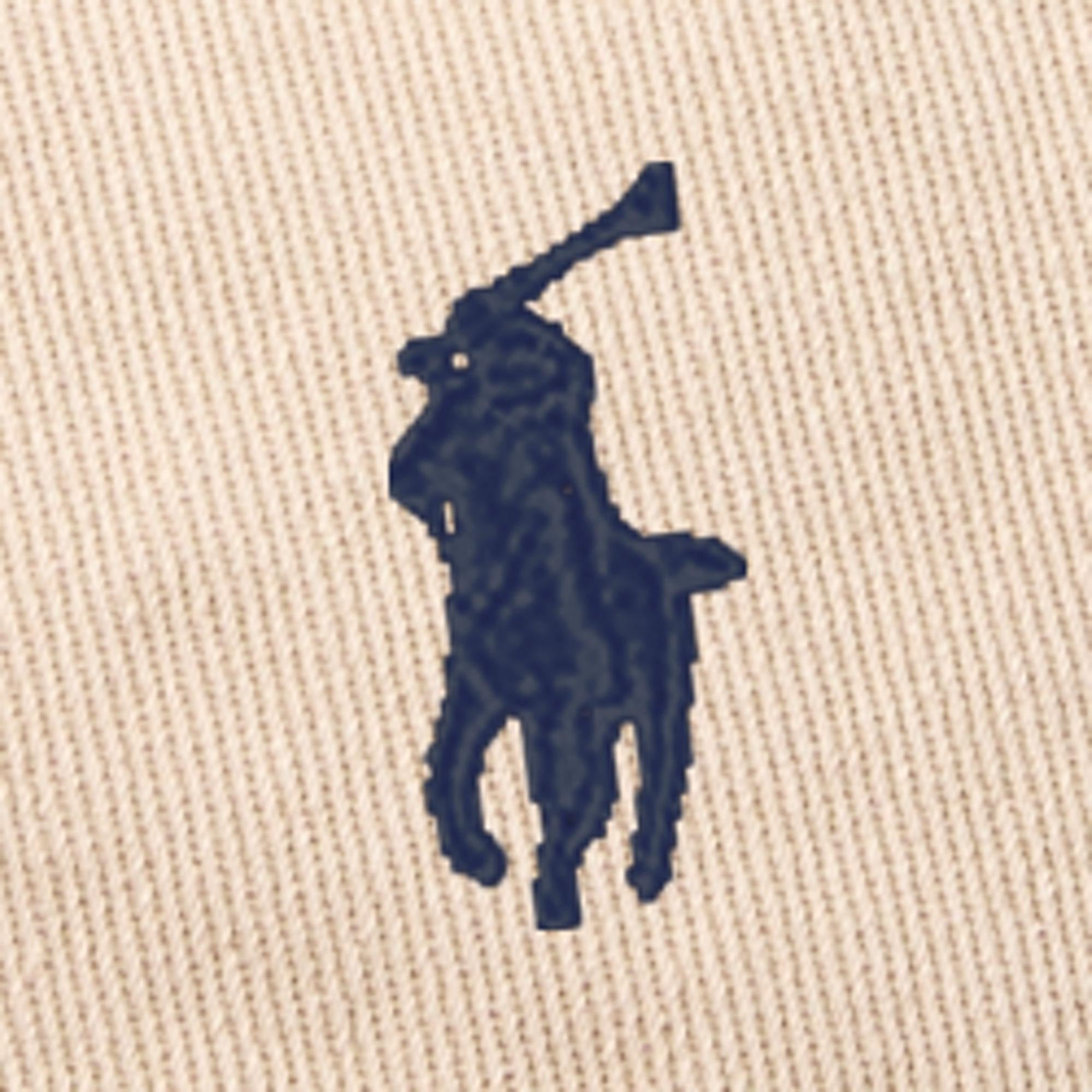 Cappellino da baseball in chino Sabbia 710548524005 NUBUCKRELAY BLUE POLO RALPH LAUREN
