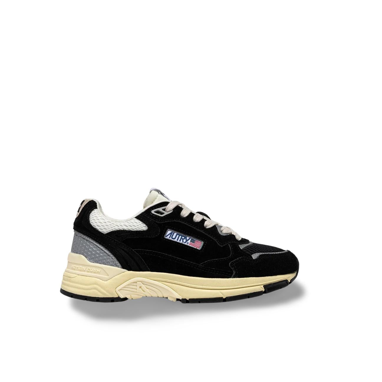 Sneakers uomo Hyperway in suede Nero HYLM UM07 AUTRY