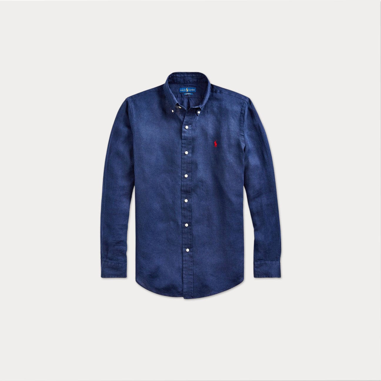 POLO RALPH LAUREN Camicia Custom-Fit Blue