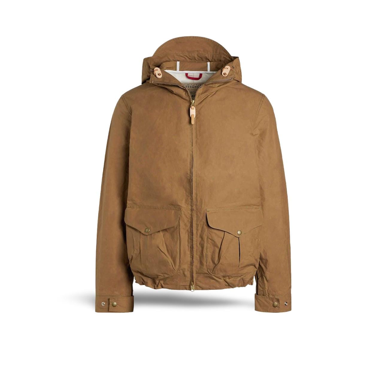 MANIFATTURA CECCARELLI Giubbotto con cappuccio 6006 QP Tan
