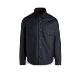MANIFATTURA CECCARELLI Heavy Shirt uomo 7073 WX Blue