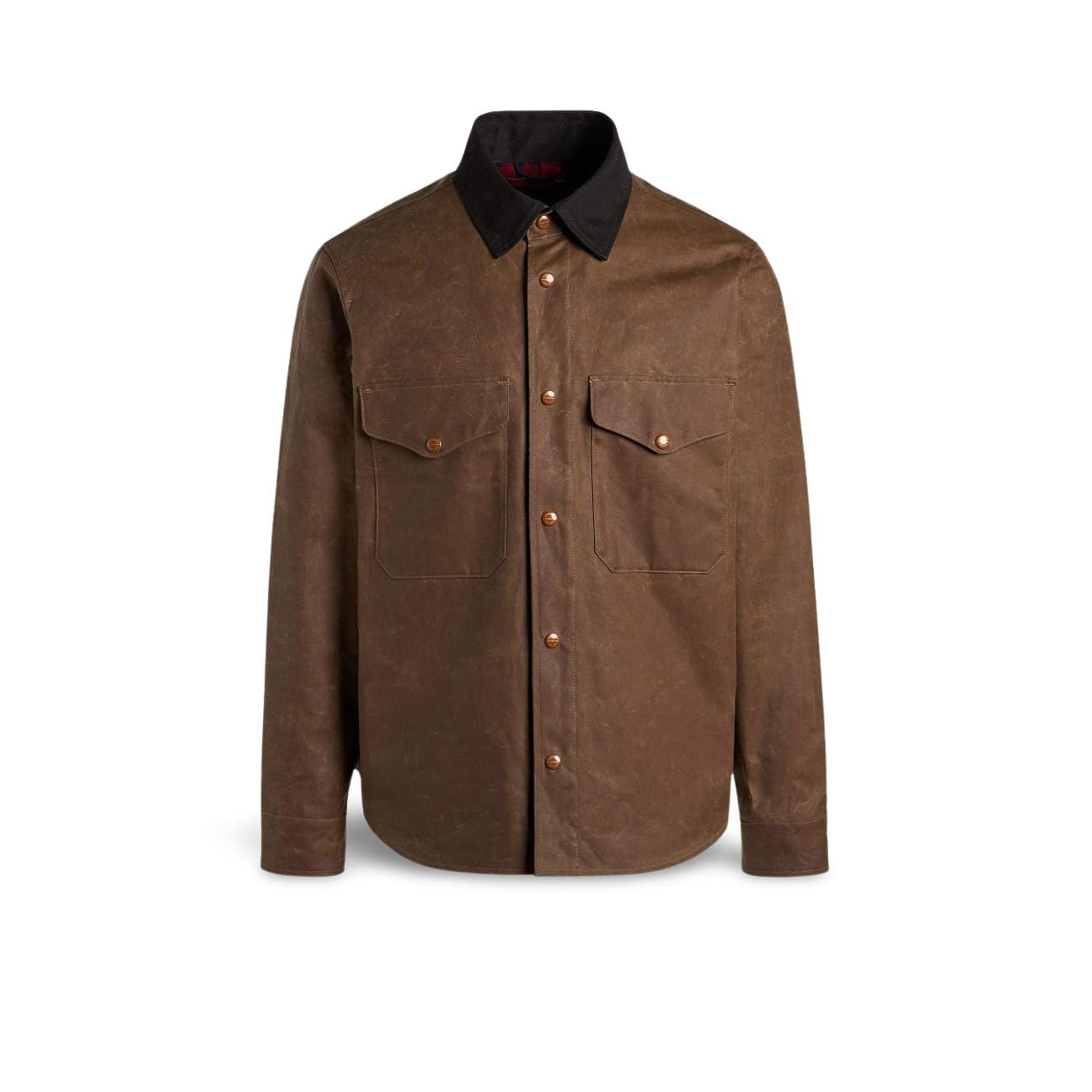 MANIFATTURA CECCARELLI Heavy Shirt uomo 7073 WX Dark Tan