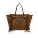 MARCELLA CLUB Borsa donna Marcell in pelle scamosciata Cognac