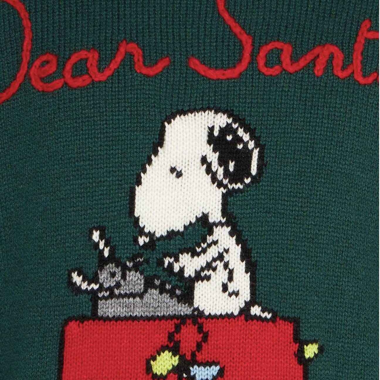 MC2 SAINT BARTH Maglia Heron Snoopy Dear Special Edition Verde