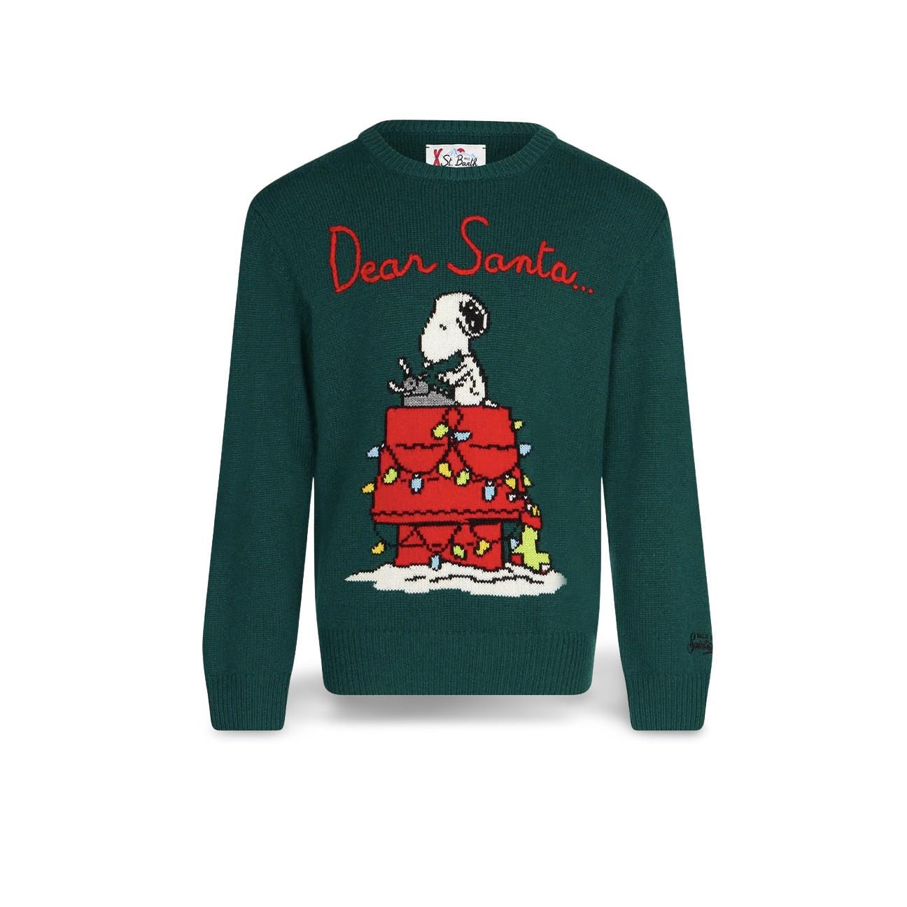 MC2 SAINT BARTH Maglia Heron Snoopy Dear Special Edition Verde