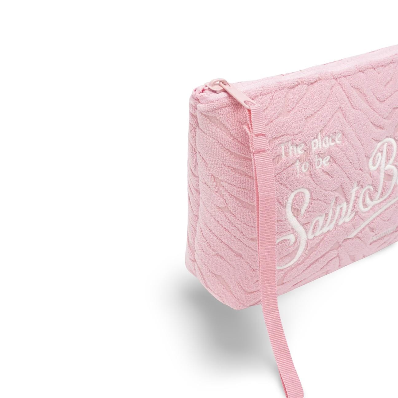 MC2 SAINT BARTH Pochette Aline in spugna Rosa