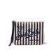 MC2 SAINT BARTH Pochette Aline scuba effetto Denim Marrone