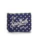 MC2 SAINT BARTH Pochette Aline Scuba Pois Blue