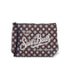 MC2 SAINT BARTH Pochette scuba Aline Flower Tie Marrone