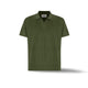 MC2 SAINT BARTH Polo uomo Jeremy in spugna Verde Militare