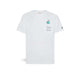 MC2 SAINT BARTH T-Shirt uomo Autrin Invest dont Spend Bianco