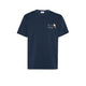 MC2 SAINT BARTH T-Shirt uomo Portofino Sto na' crema Blue