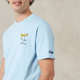 MC2 SAINT BARTH T-Shirt Mi fai Volare Azzurro