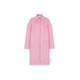 PHILOSOPHY Cappotto in lana double con bottone gioiello