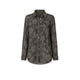 PLOUMANAC'H Camicia donna in cotone tinto freddo Marrone