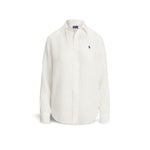 POLO RALPH LAUREN Camicia donna in lino Bianco